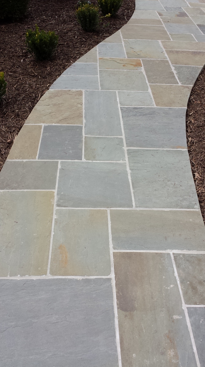 Pattern bluestone. : Pavers & Stone : Richmond VA Landscape Designer: Gardens by Monit, LLC: Monit Rosendale landscape designer Richmond and Charlottesville Virginia and Fredericksburg Virginia and Williamsburg Virginia