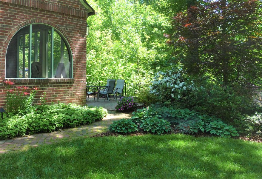 After : Before/After : Richmond VA Landscape Designer: Gardens by Monit, LLC: Monit Rosendale landscape designer Richmond and Charlottesville Virginia and Fredericksburg Virginia and Williamsburg Virginia