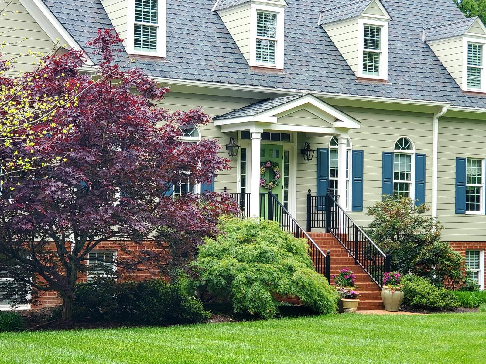 After : Before/After : Richmond VA Landscape Designer: Gardens by Monit, LLC: Monit Rosendale landscape designer Richmond and Charlottesville Virginia and Fredericksburg Virginia and Williamsburg Virginia