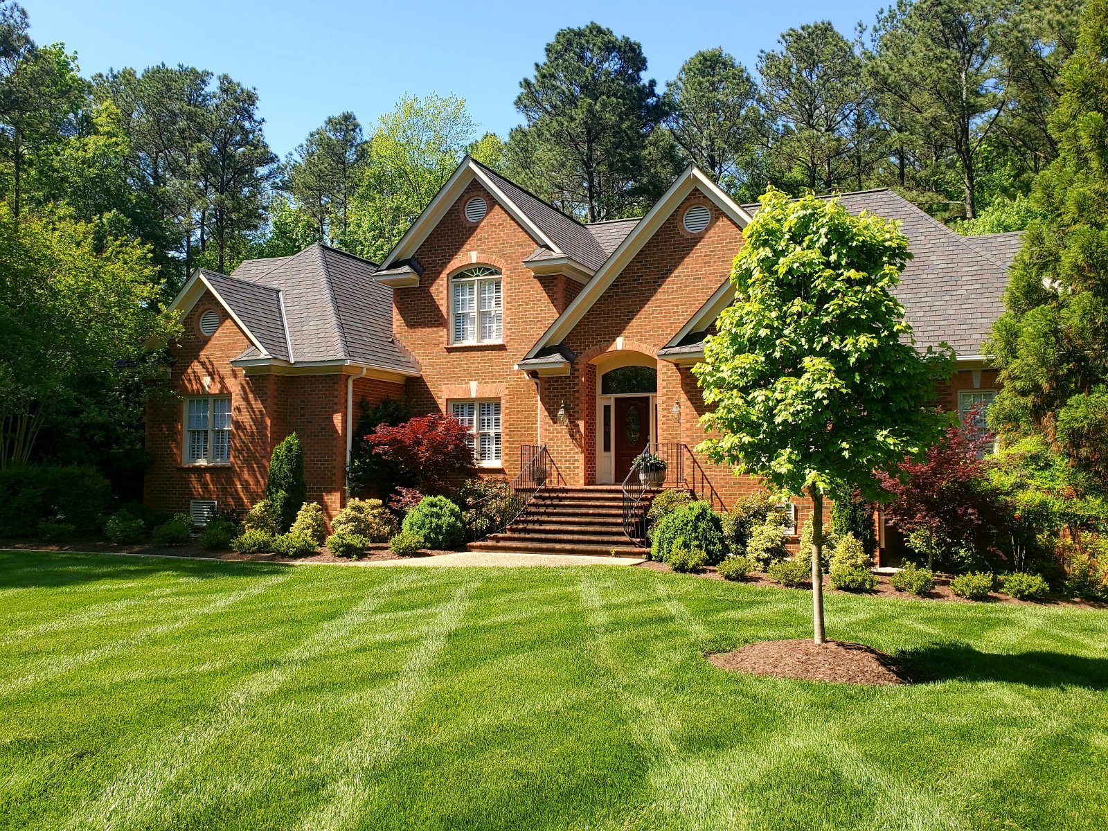 After : Before/After : Richmond VA Landscape Designer: Gardens by Monit, LLC: Monit Rosendale landscape designer Richmond and Charlottesville Virginia and Fredericksburg Virginia and Williamsburg Virginia