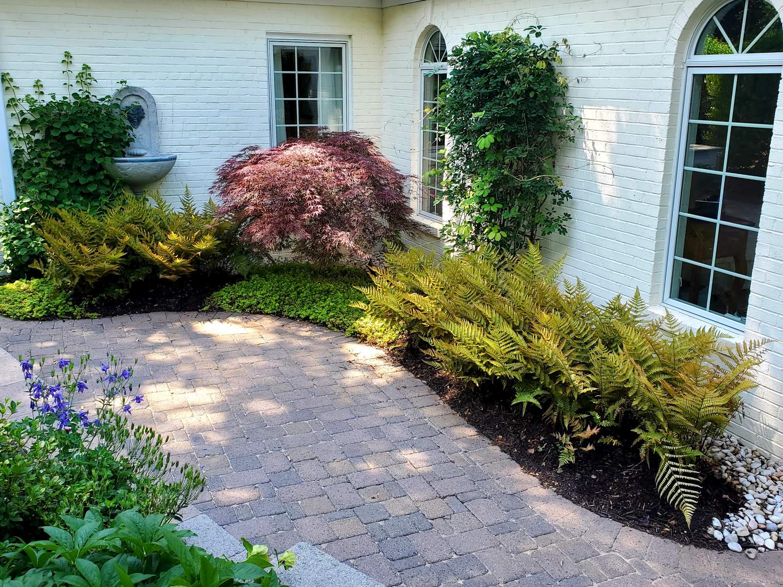 After : Before/After : Richmond VA Landscape Designer: Gardens by Monit, LLC: Monit Rosendale landscape designer Richmond and Charlottesville Virginia and Fredericksburg Virginia and Williamsburg Virginia