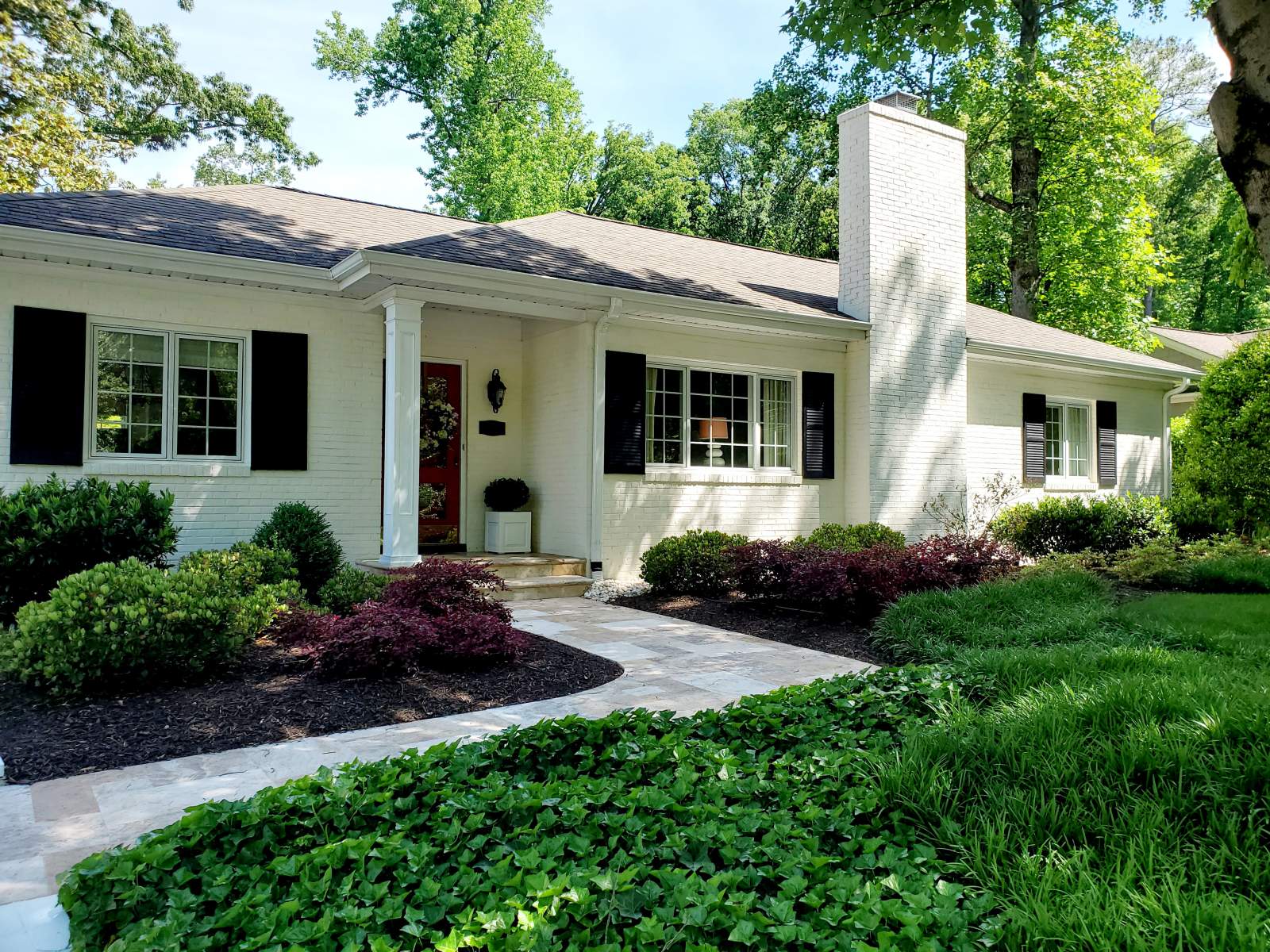After : Before/After : Richmond VA Landscape Designer: Gardens by Monit, LLC: Monit Rosendale landscape designer Richmond and Charlottesville Virginia and Fredericksburg Virginia and Williamsburg Virginia