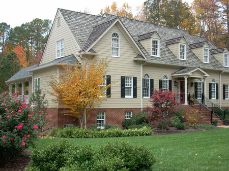Scale and proportion are important considerations. : Autumn : Richmond VA Landscape Designer: Gardens by Monit, LLC: Monit Rosendale landscape designer Richmond and Charlottesville Virginia and Fredericksburg Virginia and Williamsburg Virginia