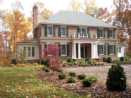 Plants are spaced appropriately for future growth. : Autumn : Richmond VA Landscape Designer: Gardens by Monit, LLC: Monit Rosendale landscape designer Richmond and Charlottesville Virginia and Fredericksburg Virginia and Williamsburg Virginia