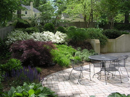 Paver patio.